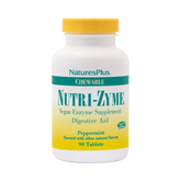 NaturesPlus, Chewable Nutri-Zyme, Peppermint, 90 Tablets